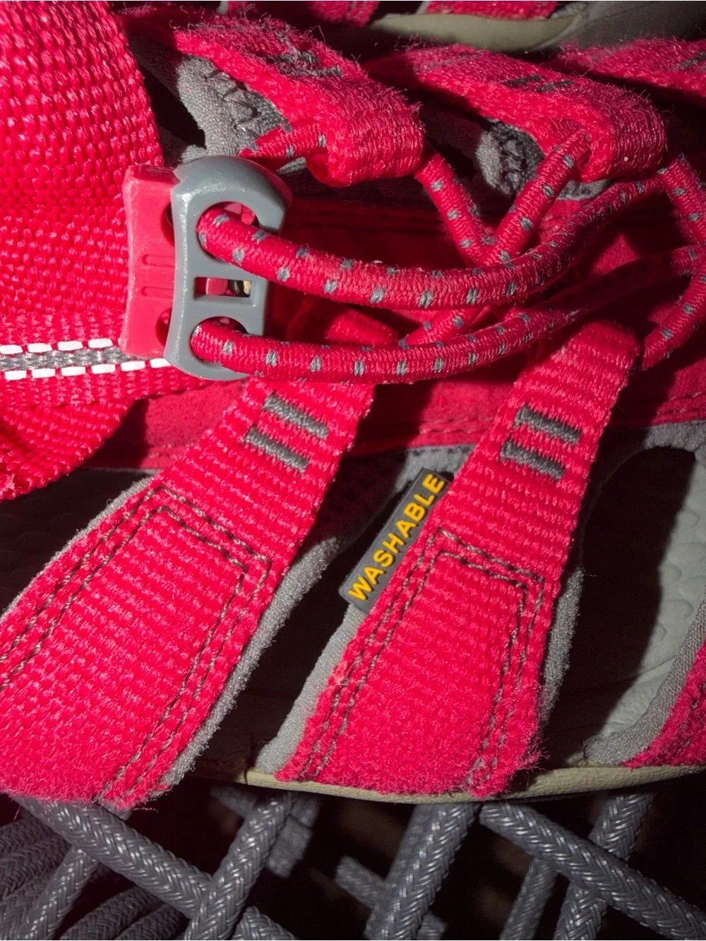 Keen Kids Pink/Red Closed-Toe Adventure Sandals